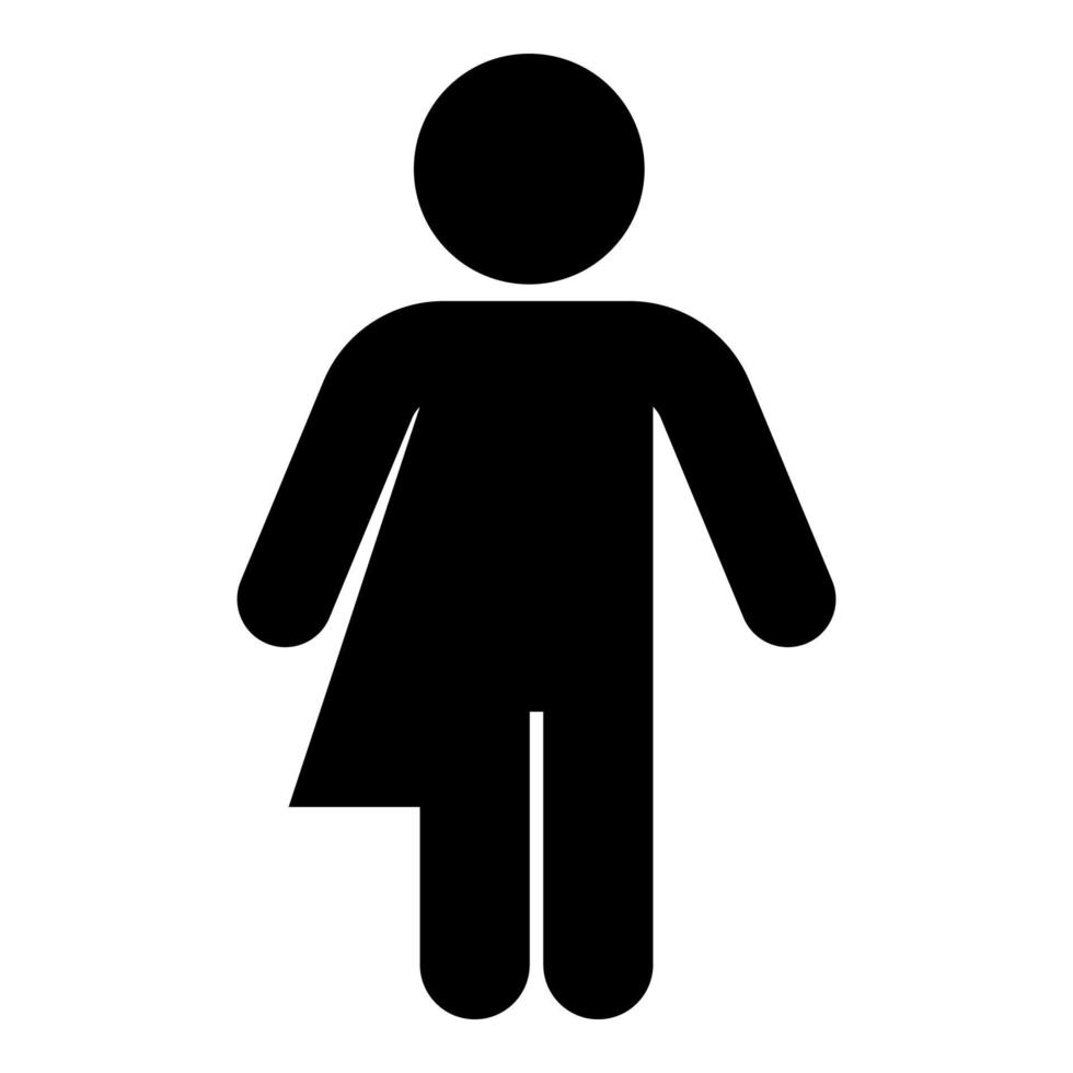 Symbol concept of gender loyalty vector