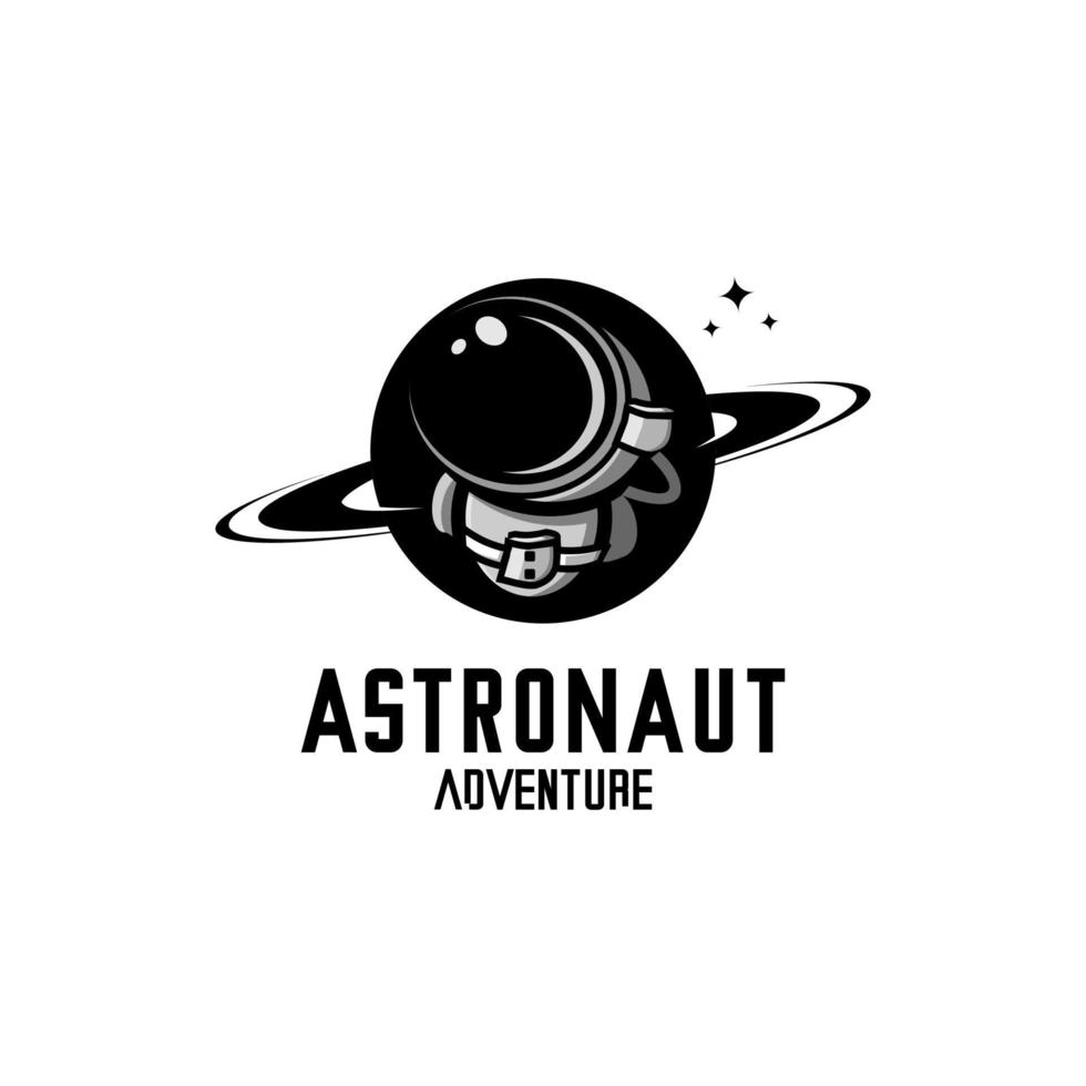 ASTRONAUT LOGO VECTOR