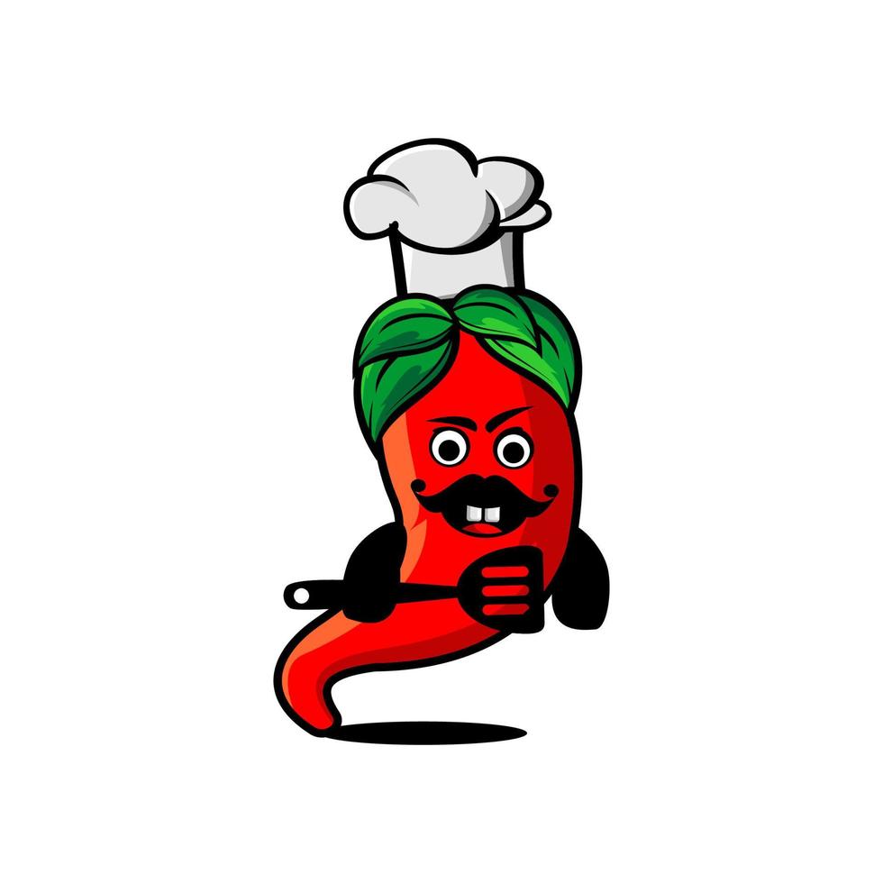 CHILLI CARTOON VECYOR vector