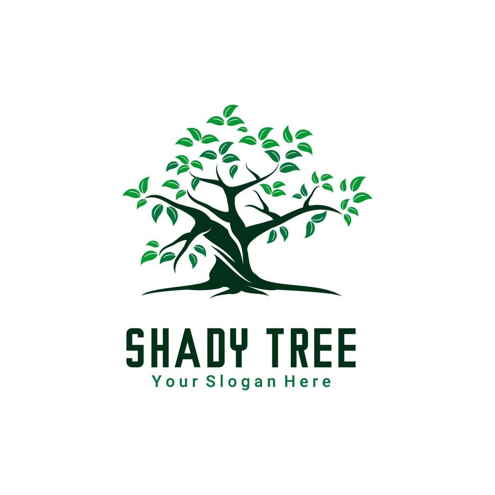 LOGO SHADY TREE vector