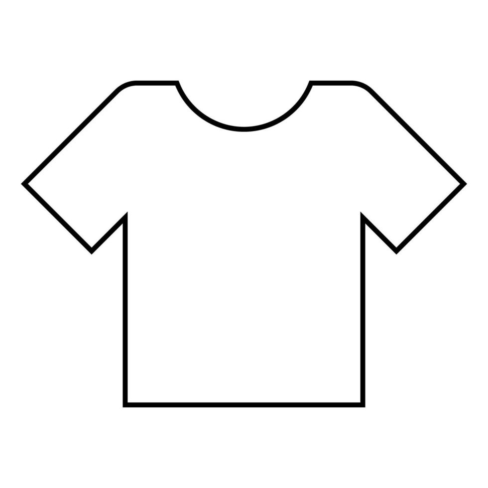 T-shirt icon black color illustration flat style simple image 5200634 ...