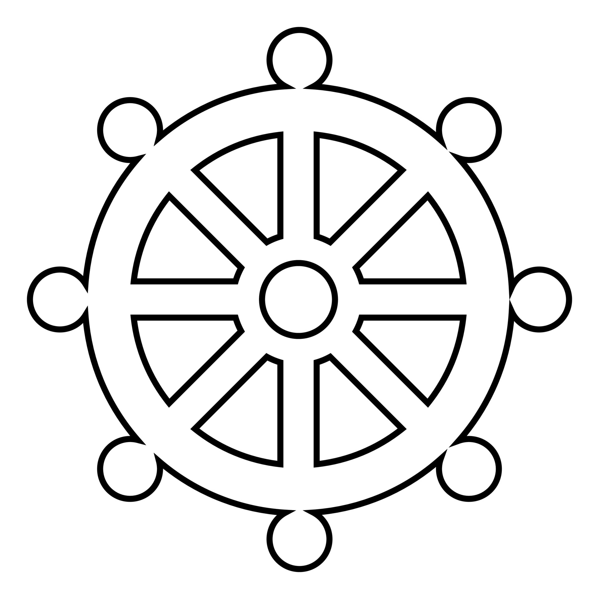 Тханка сансара. Эзотерика арт. Восемь благих символов буддизма. Меркаба сакральная геометрия. Будда атман.