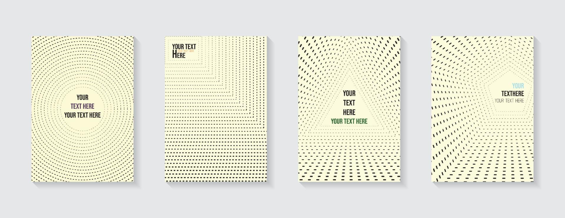 Minimal modern cover design. Dynamic colorful gradients. Future geometric patterns. Blue, pink, yellow, green, orange, purple placard poster template. vector