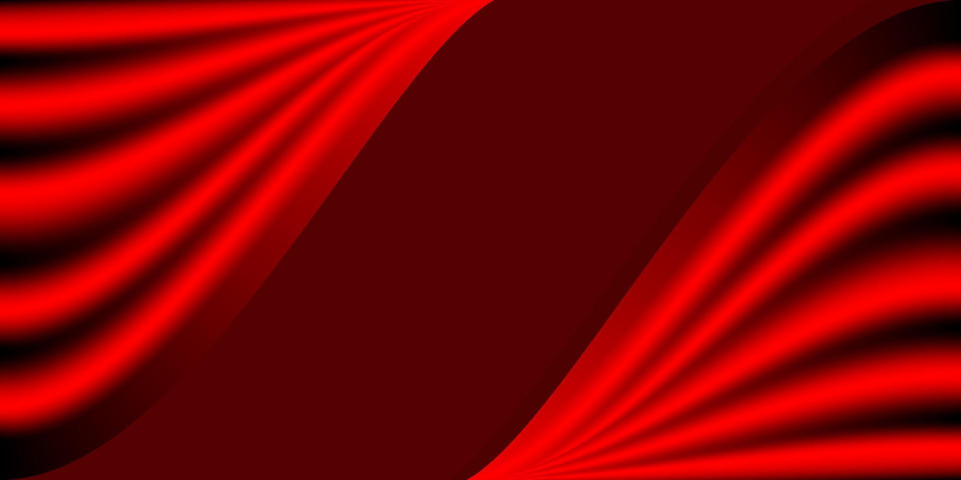 unique abstract red cloth background vector