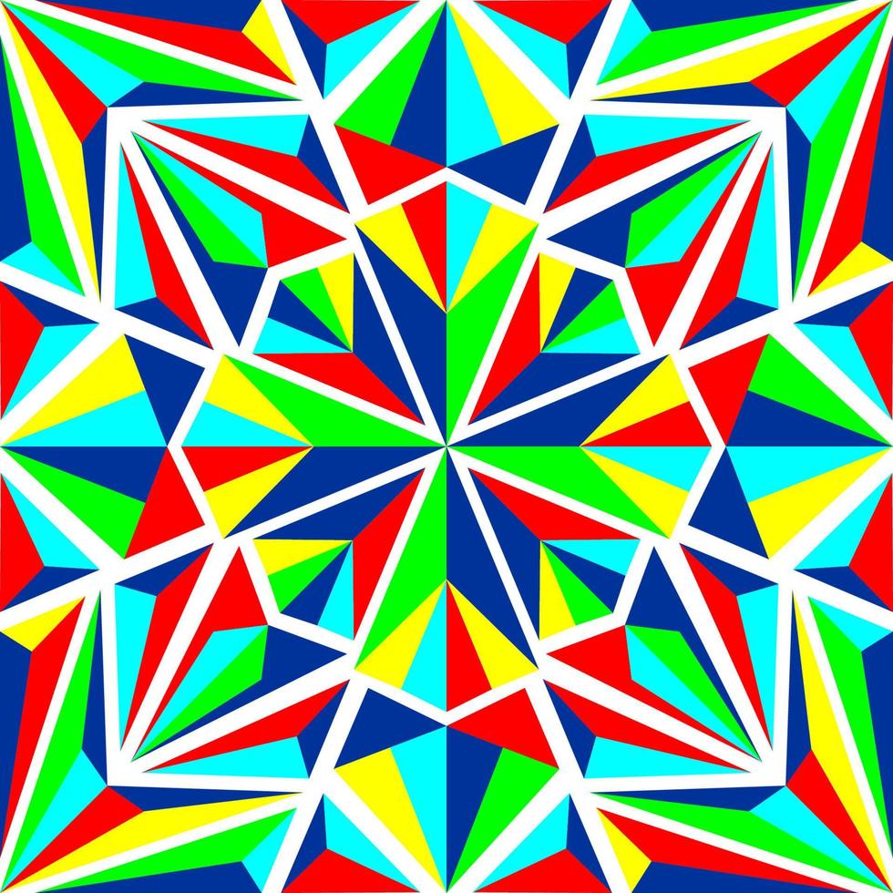 ethnic geometric background vector