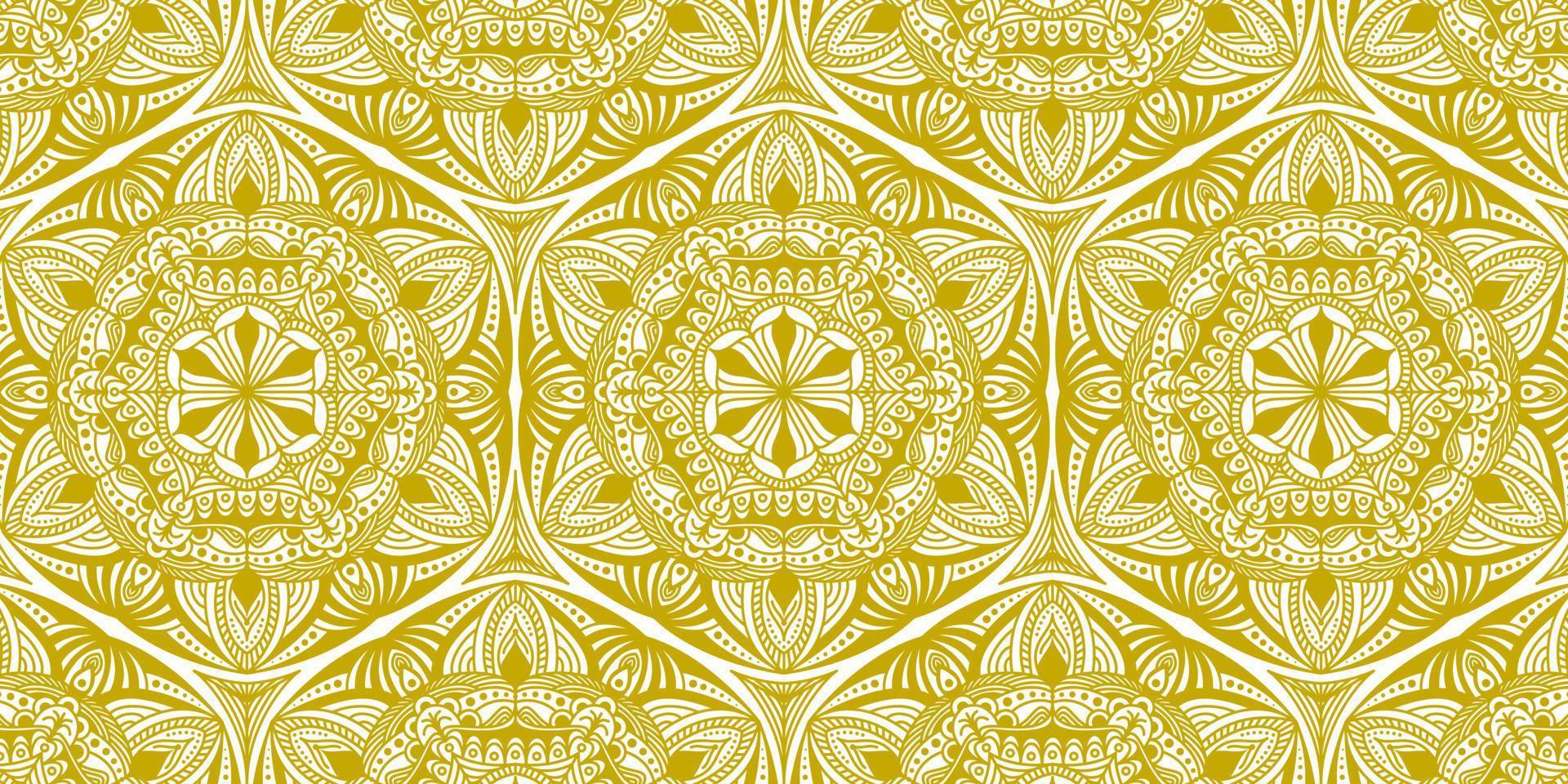 background pattern ethnic mandala abstract art design vector