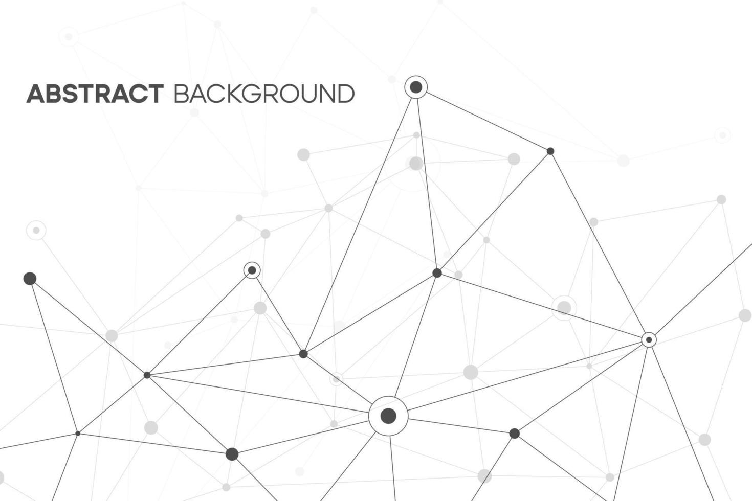 fondo de red geométrica. patrón de vector de línea de plexo. estructura de conexión mínima futurista y científica. diseño gráfico de adn.