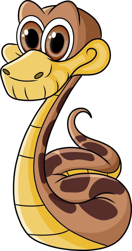 Cute Cartoon Snake PNG , Animal, Encantador, Olho Grande Imagem