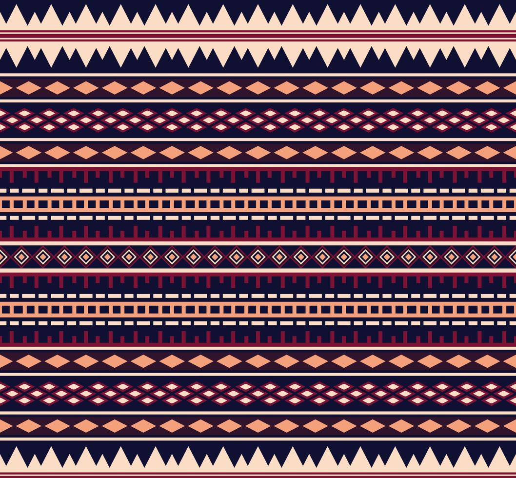 Pattern Ethnic fabric texture Geometric Vector Aztec oriental illustration retro ceramic tile