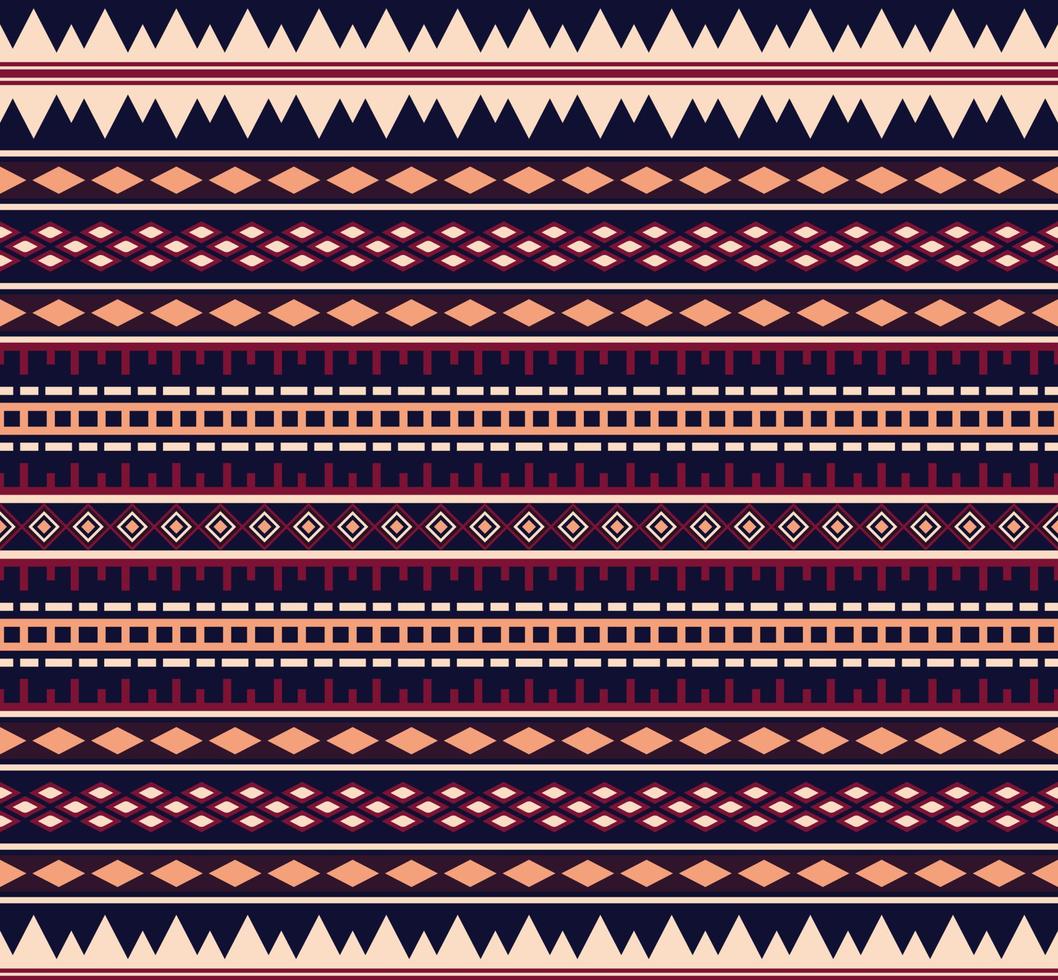 Pattern Ethnic fabric texture Geometric Vector Aztec oriental illustration retro ceramic tile