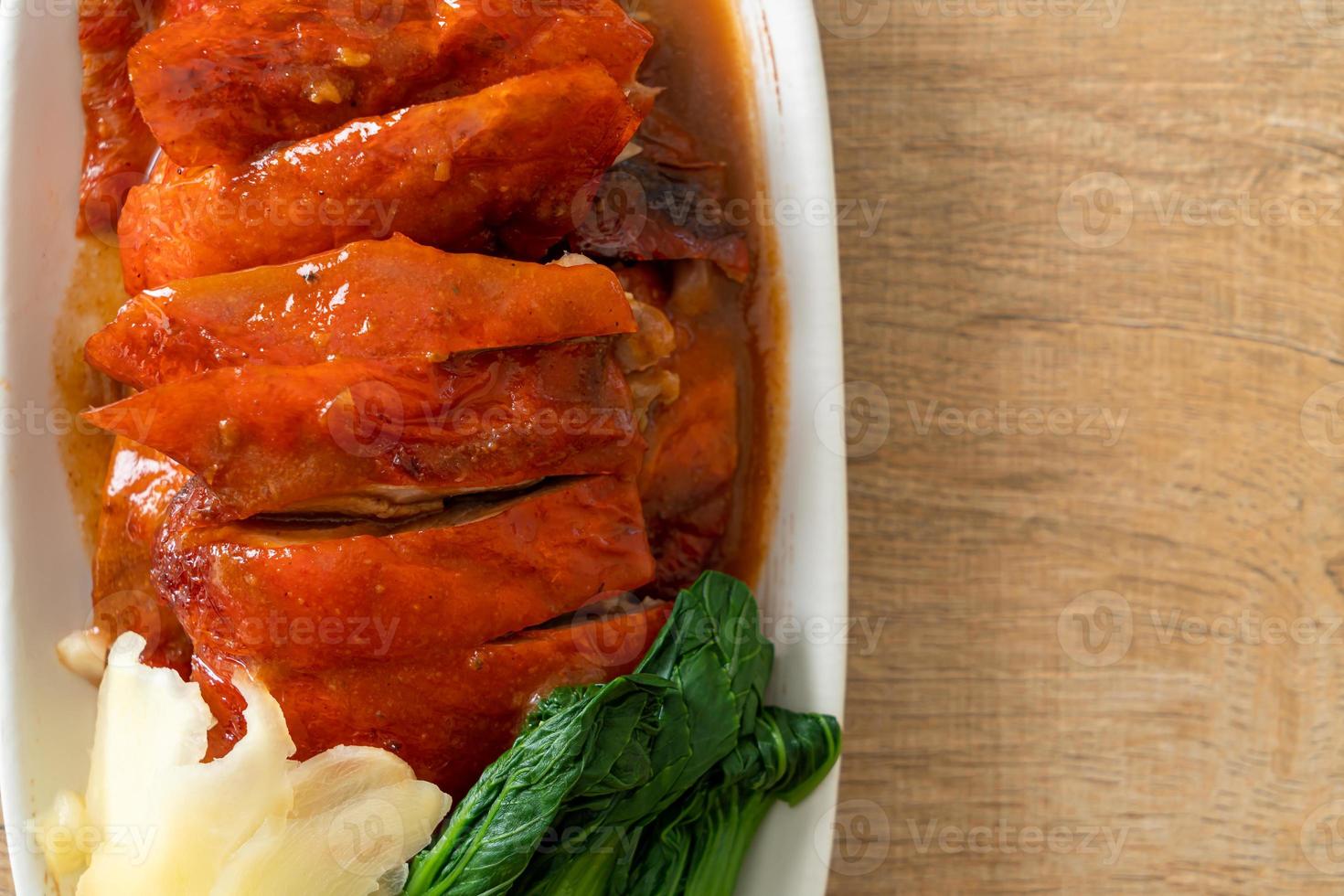 Peking duck or Roasted duck in Chinese style photo