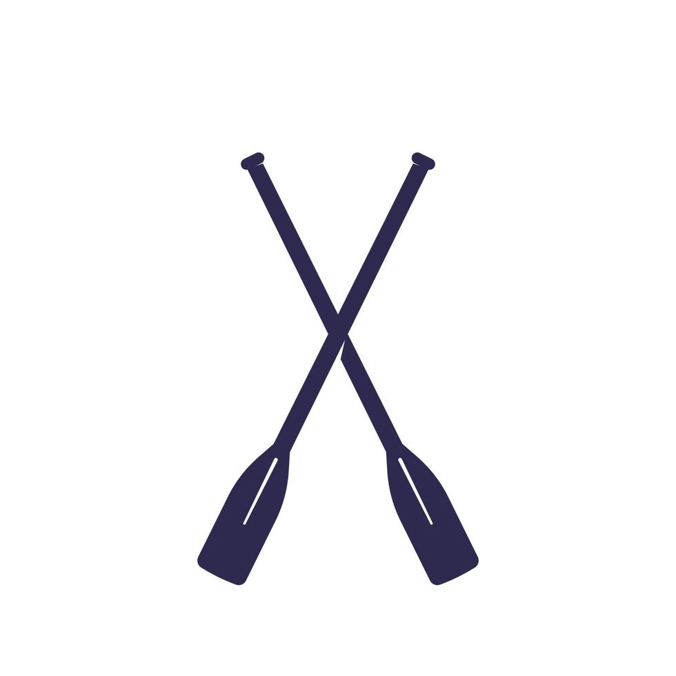 oars vector illustration