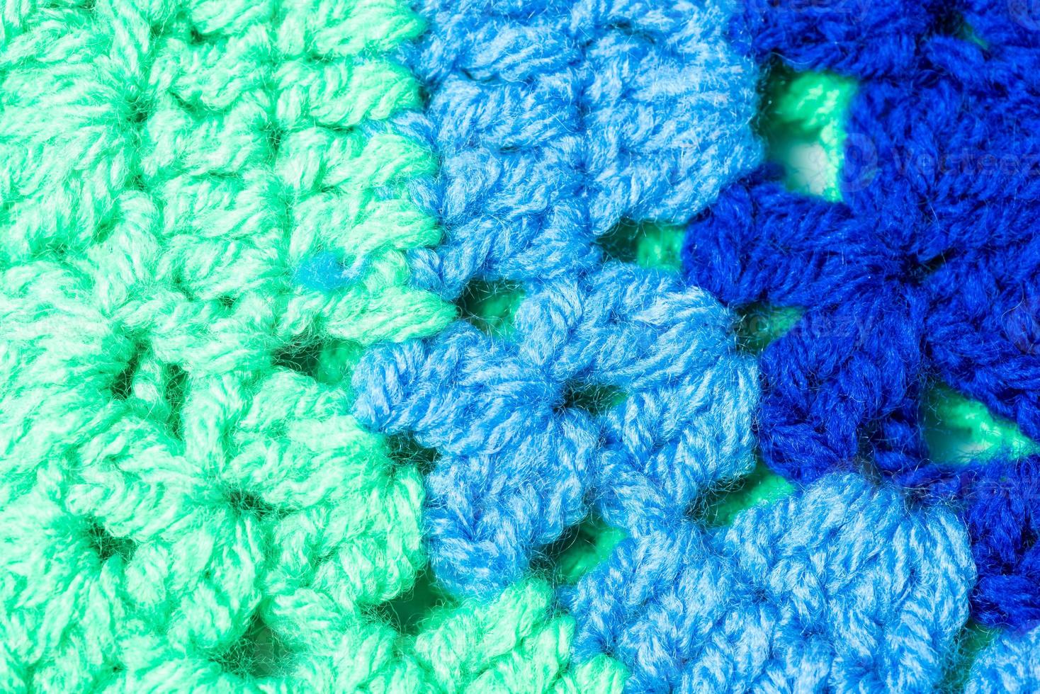 pattern knitted wool clothes handmade photo