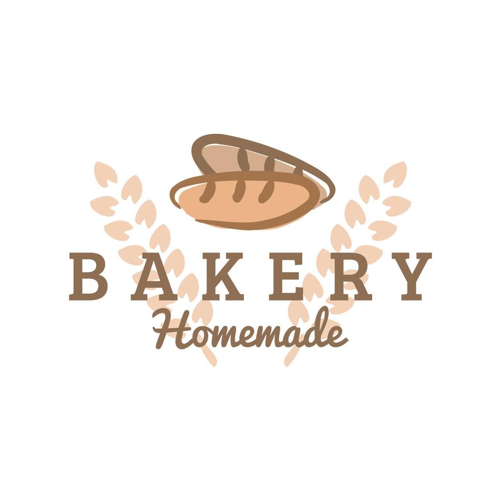 Bakery shop logo vector