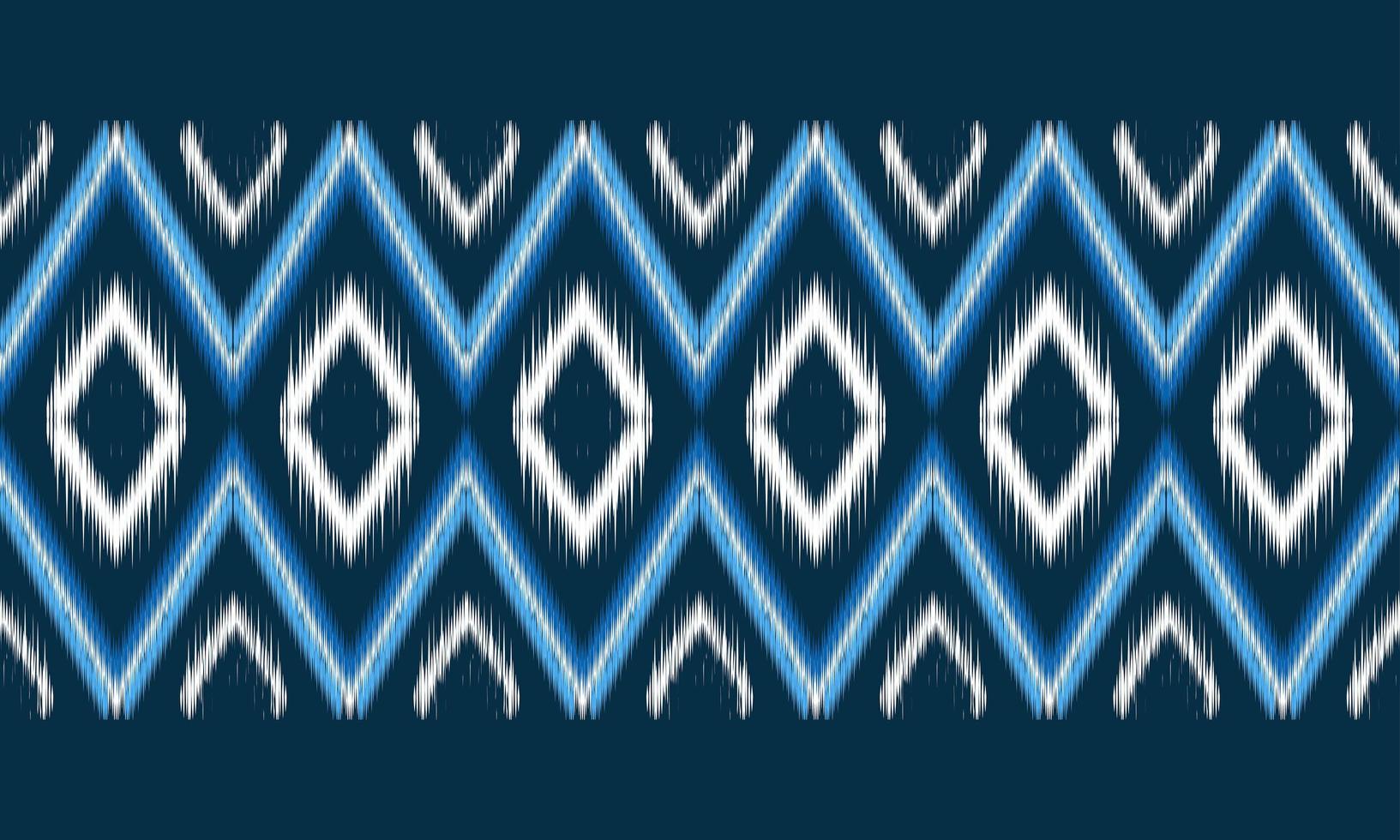 Geometric ethnic oriental ikat pattern traditional Design for background,carpet,wallpaper,clothing,wrapping,Batik,fabric,Vector illustration.embroidery style. vector