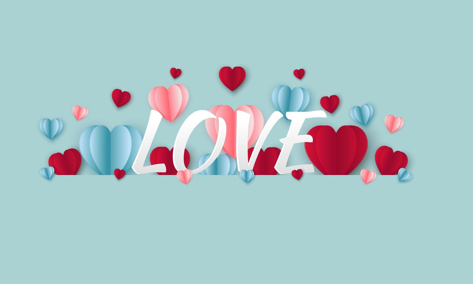 Fondo de venta de día de San Valentín con patrón de corazón. papel tapiz, volantes, invitación, carteles, folletos, pancartas, ilustración vectorial. vector