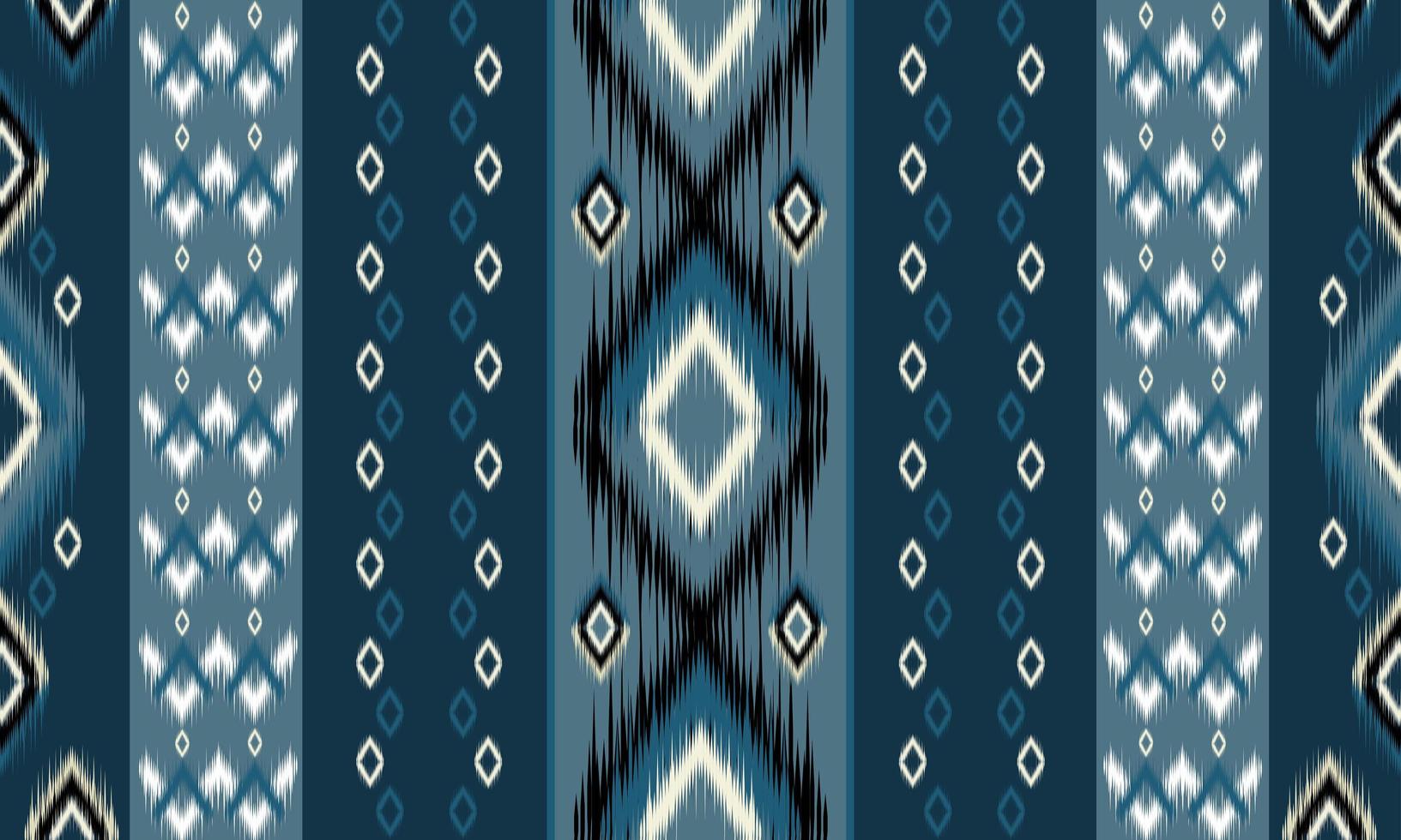 diseño tradicional de patrón oriental étnico geométrico para fondo, alfombra, papel tapiz, ropa, envoltura, batik, tela, estilo de bordado de ilustración vectorial. vector