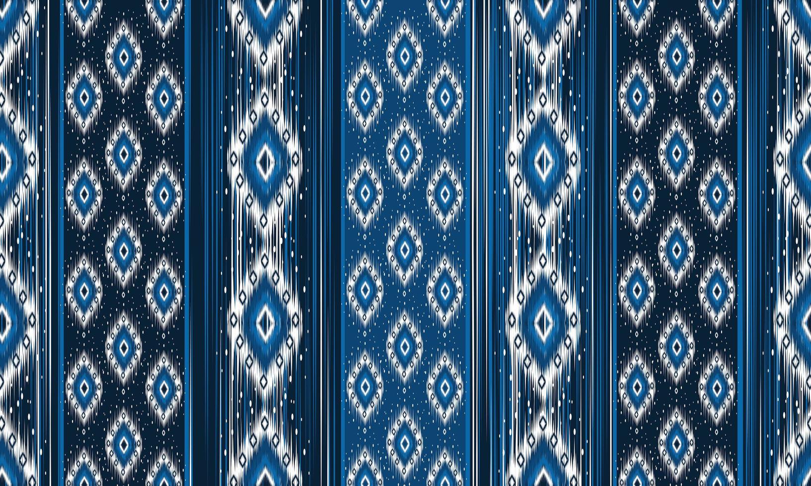 Geometric ethnic oriental ikat pattern traditional Design for background,carpet,wallpaper,clothing,wrapping,Batik,fabric,Vector illustration.embroidery style. vector