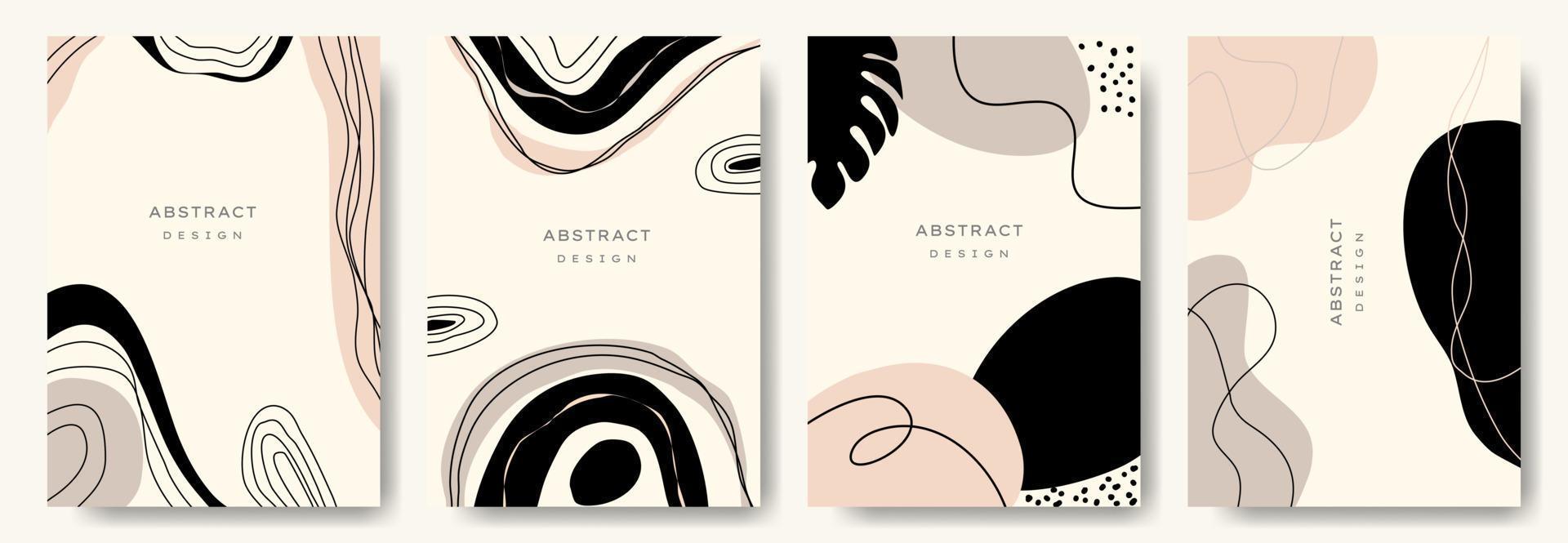 Modern abstract backgrounds.minimal trendy style. various shapes set up design templates good for background  card greeting wallpaper brochure flier invitation and other. vector illustration