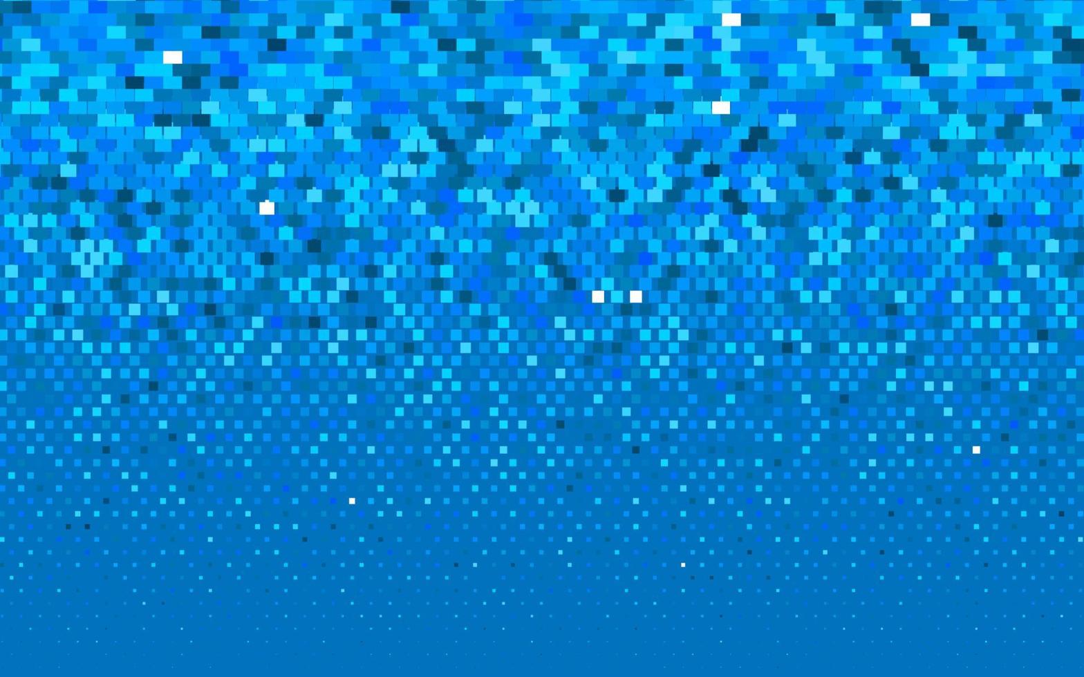 textura de vector azul claro en estilo rectangular.