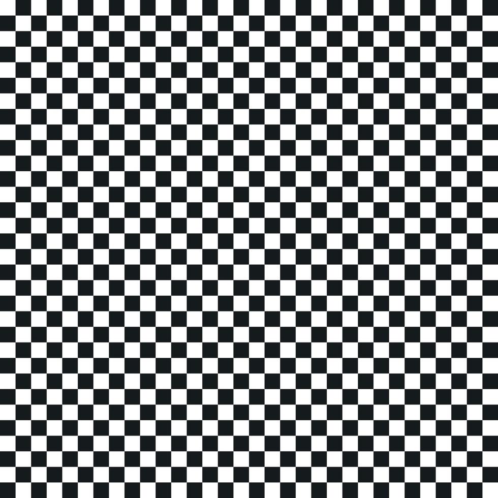 Abstract background black and white Chessboard seamless pattern background Optical illusion Texture. ready for your design vector