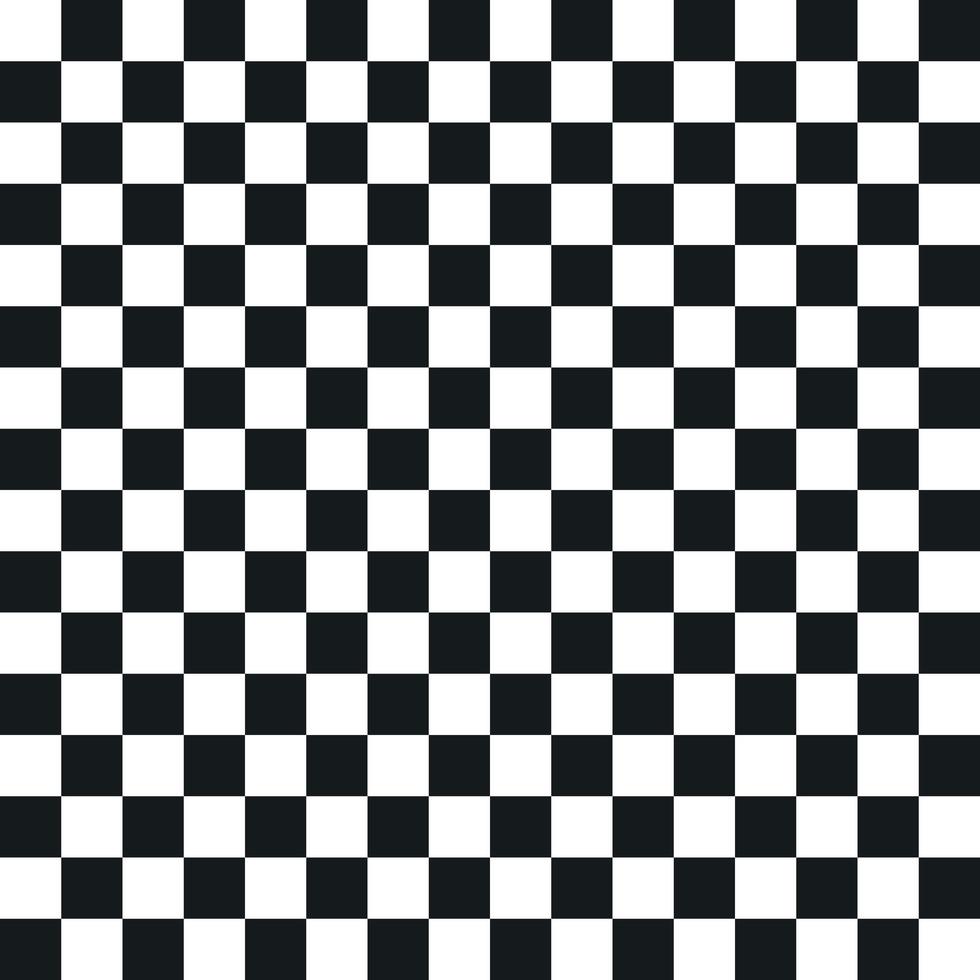 Abstract background black and white Chessboard seamless pattern Optical illusion Texture. ready for your design vector