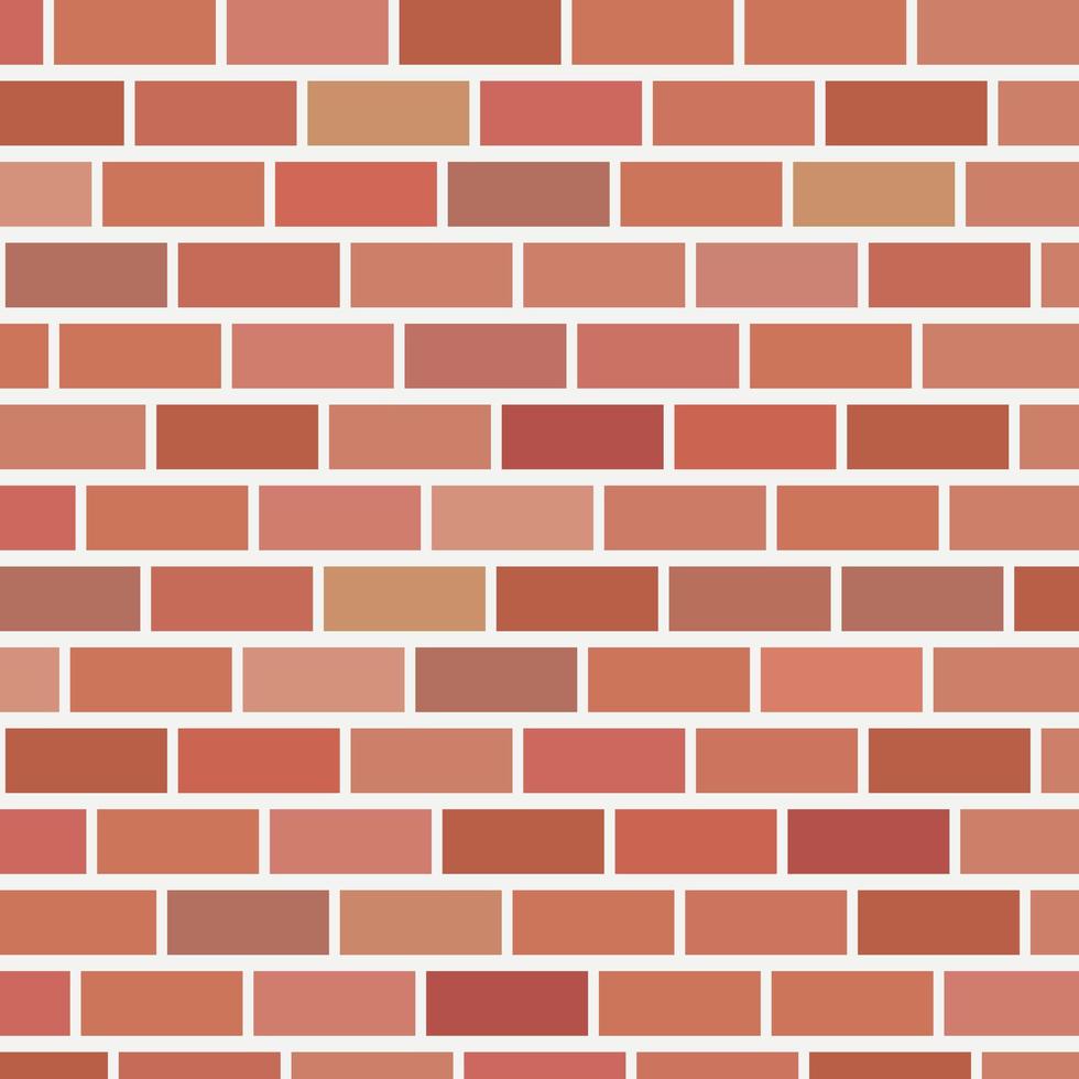 Wall of bricks pattern background art vector