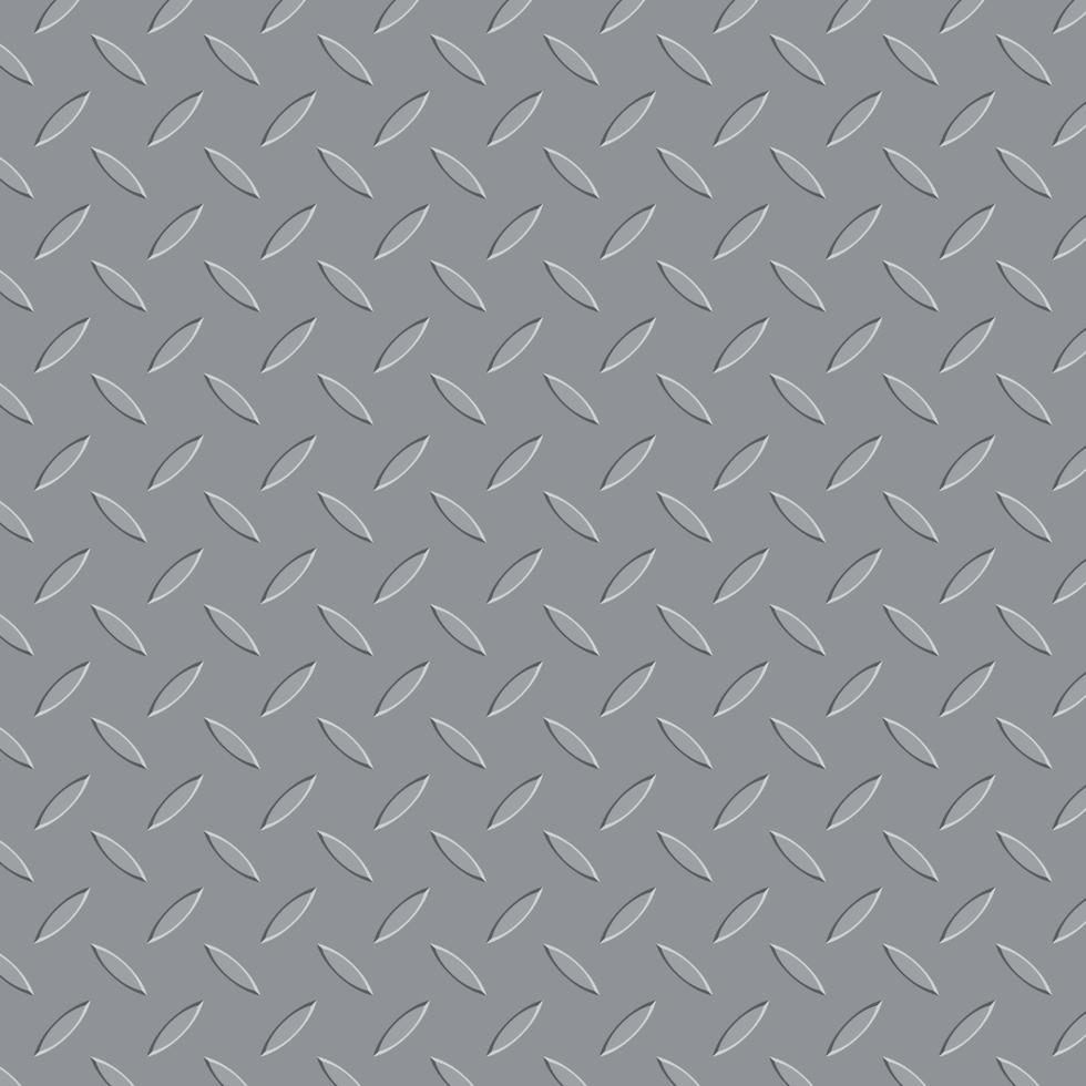 metal flooring seamless pattern steel diamond plate industry iron floor texture background stainless grid vector