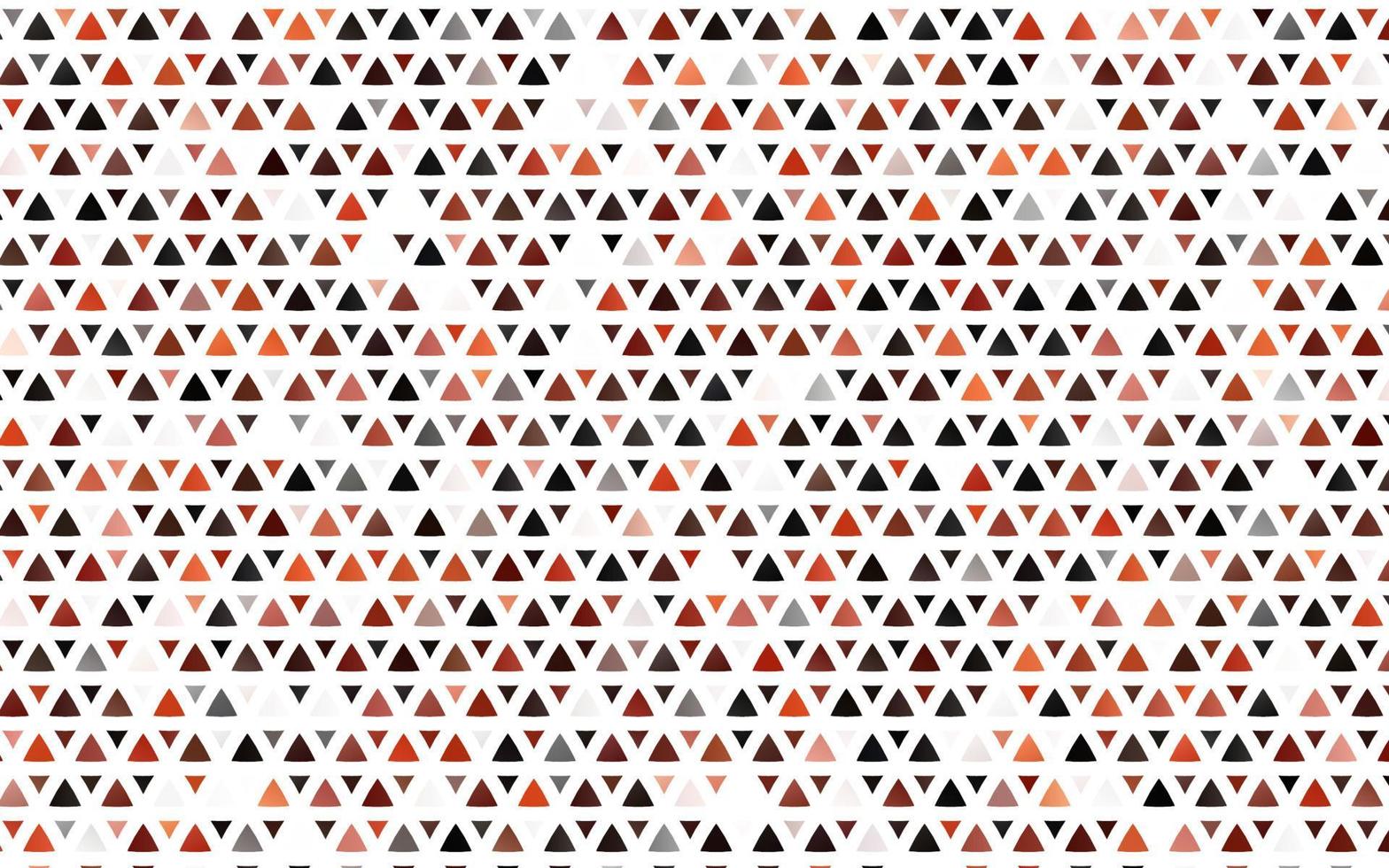 Light Red, Yellow vector backdrop with lines, triangles.