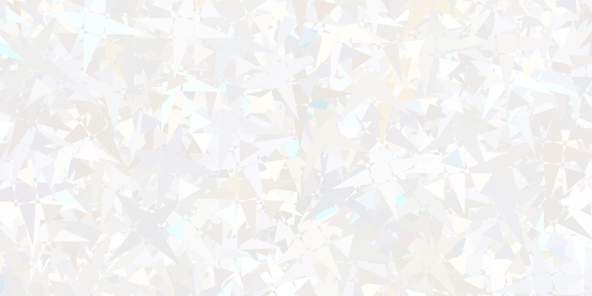 Light Purple vector background with polygonal forms.