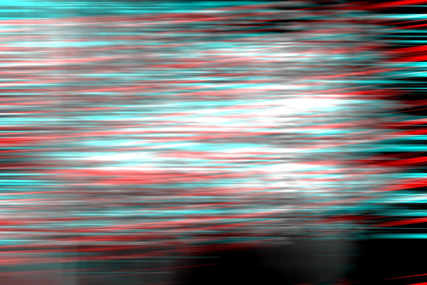 Futuristic neon glitch background. Glitched nightlife tech lines, street light motion and technology photo