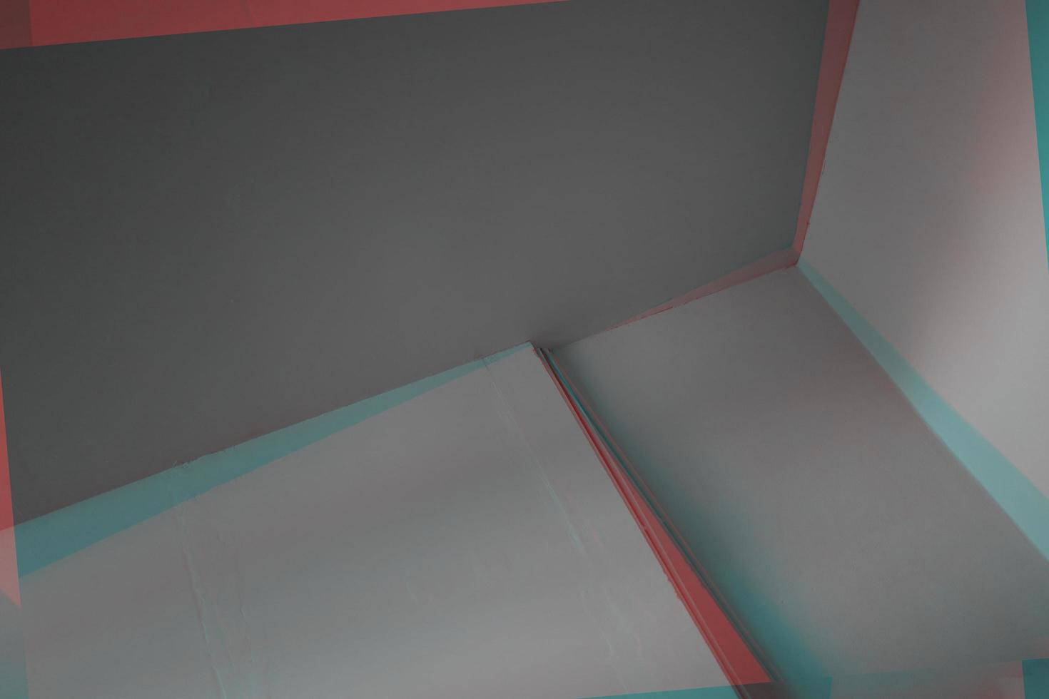 Futuristic neon glitch background. Glitched nightlife tech lines, street light motion and technology photo
