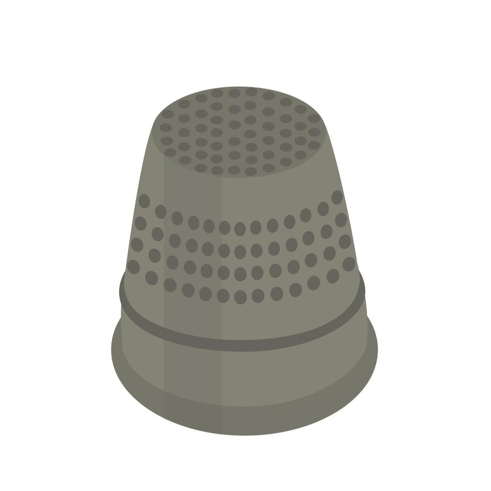 Thimble for Tailoring. vector