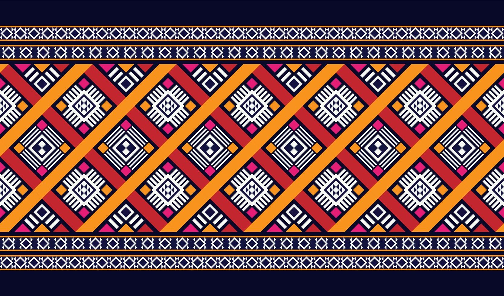 Ethnic pattern vector background. seamless pattern traditional.