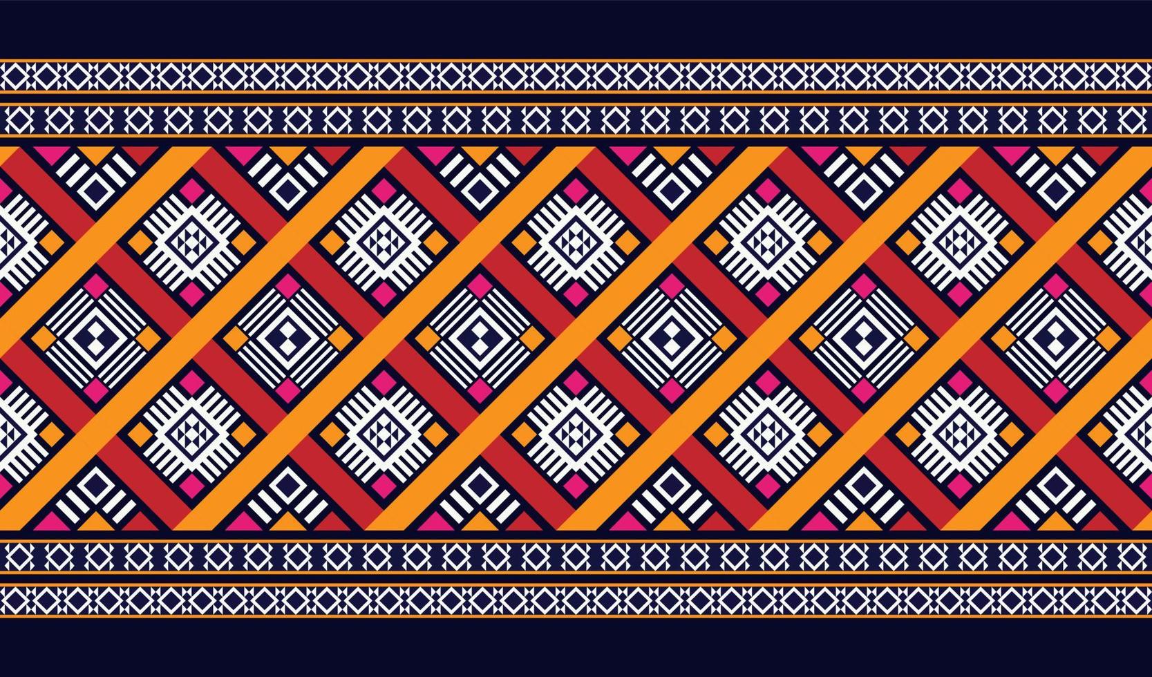 Ethnic pattern vector background. seamless pattern traditional.