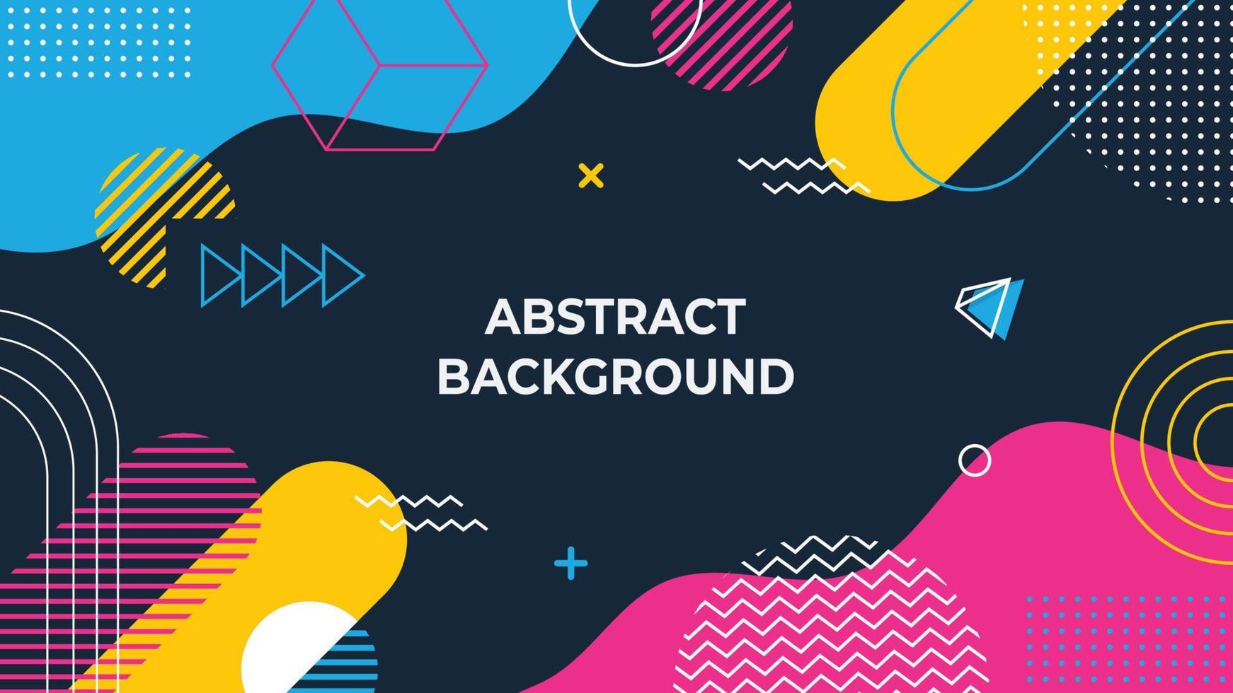 Abstract Geometric Shape Background vector