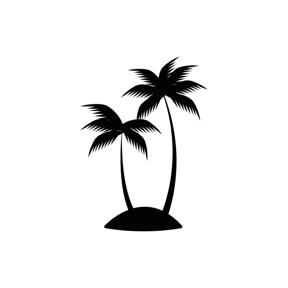 coconut tree icon vector illustration 5205819 Vector Art at Vecteezy