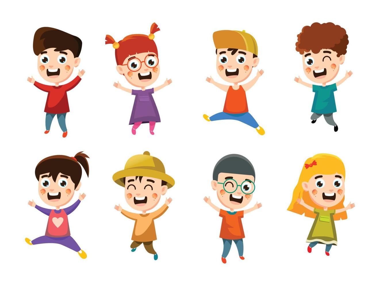 children's illustration collection vector