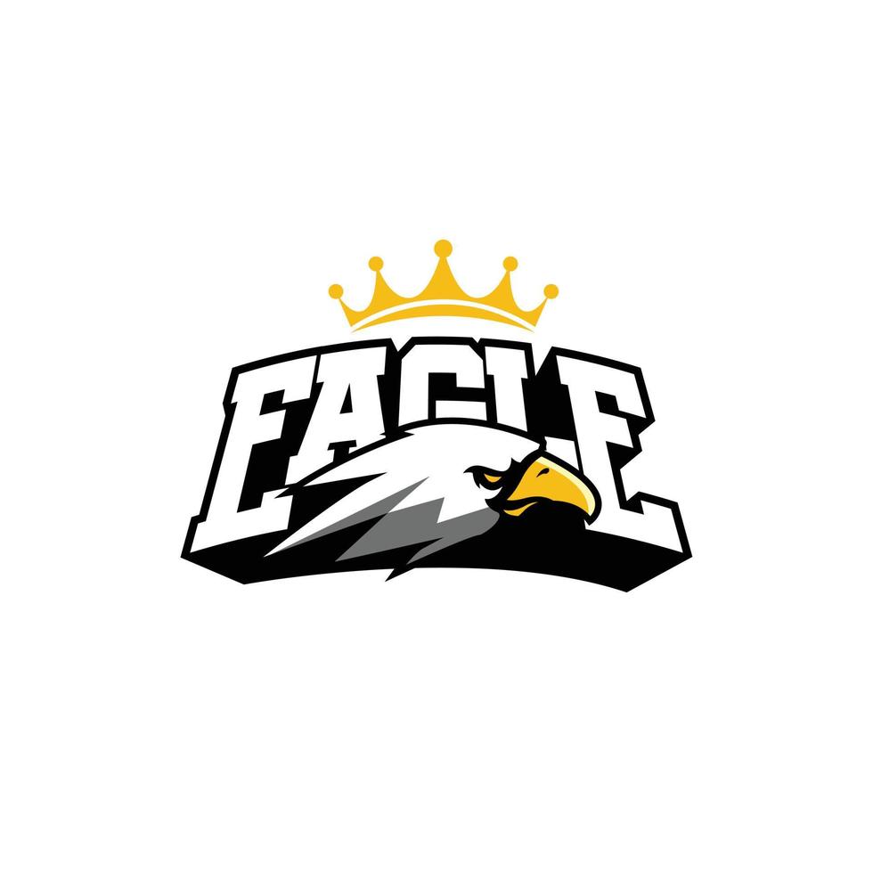 eagle logo sport vector