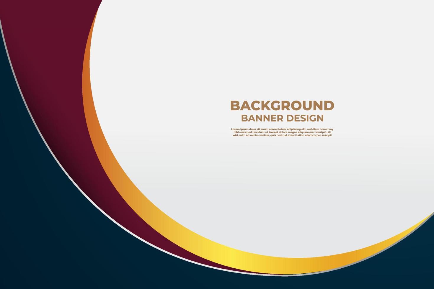 Elegant Background Banner Design Template vector