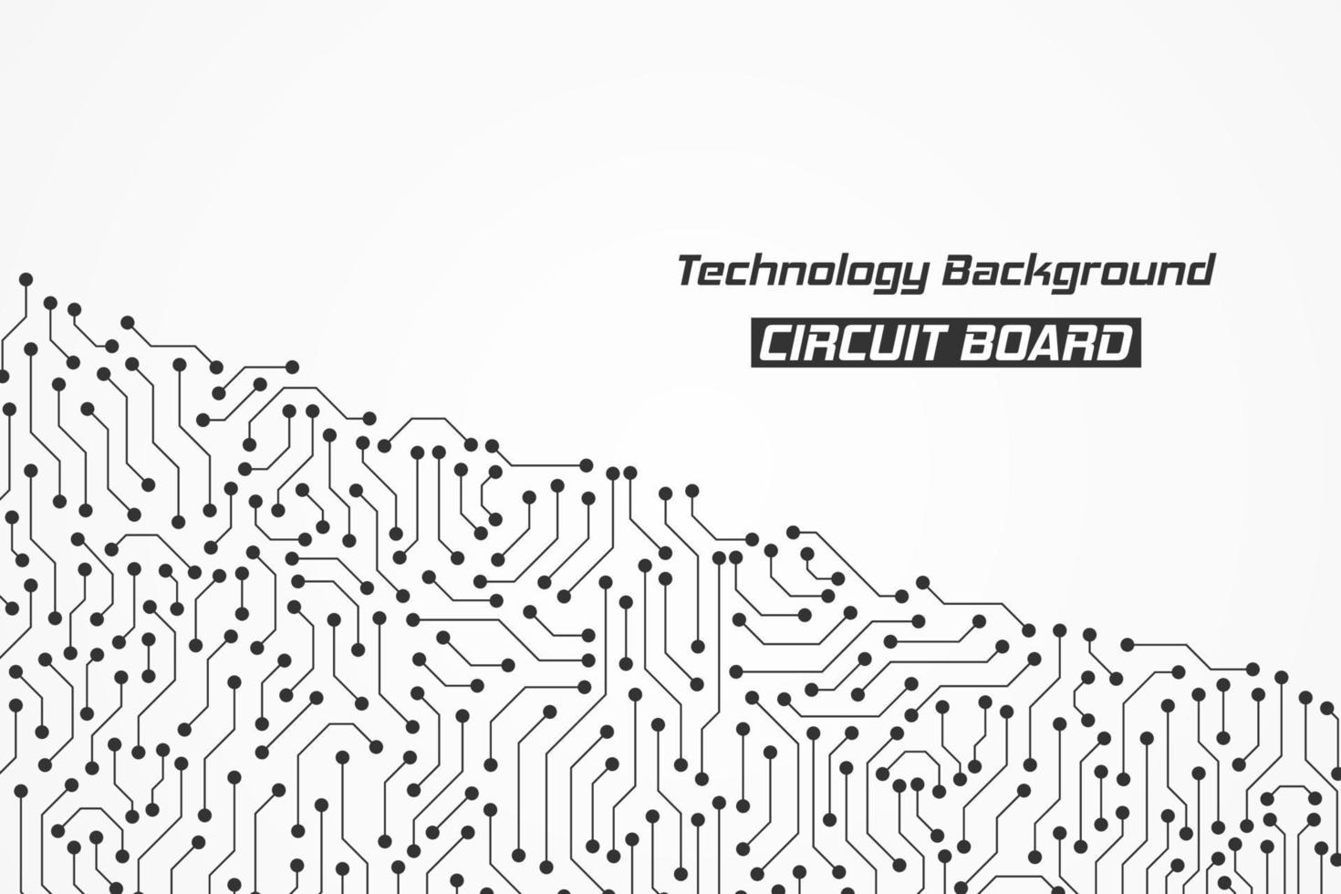 Abstract Technology Background, circuit board pattern vector