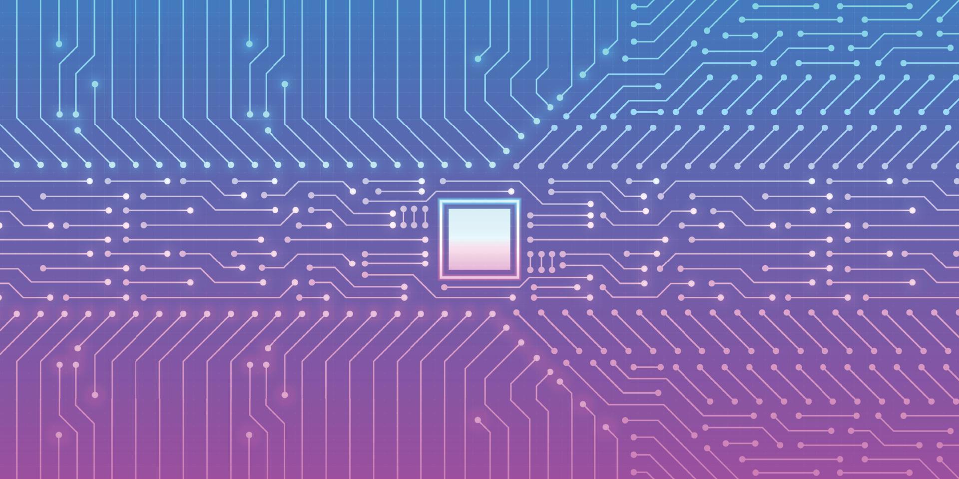 Microchip Technology Background, digital circuit board pattern vector