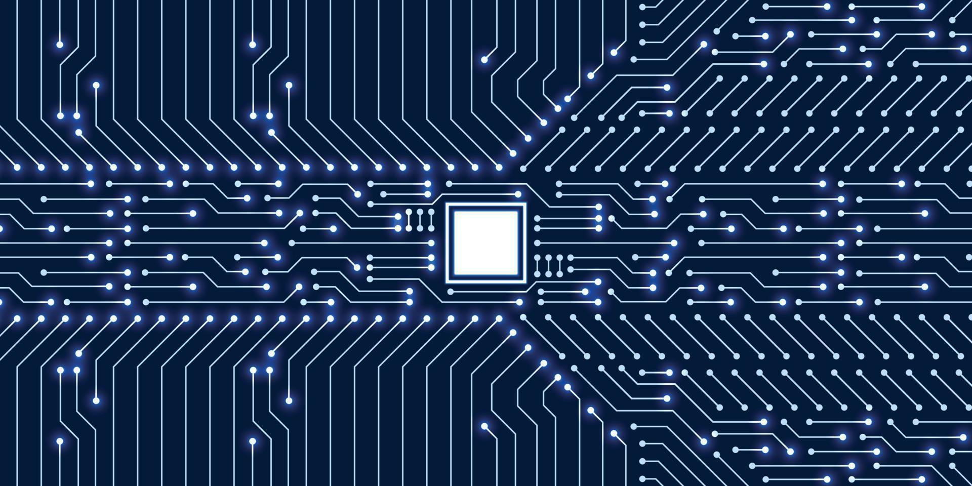 digital circuit board pattern vector