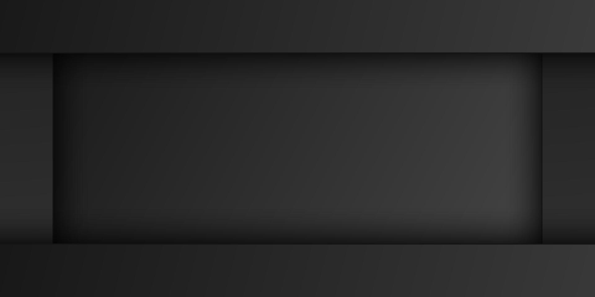 Abstract black rectangular overlap layer background, rectangle shape