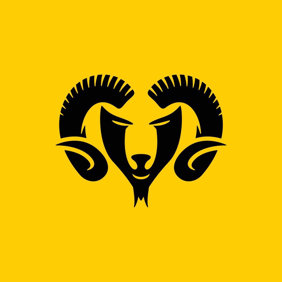 Logo ram vector illustration of symbol icon