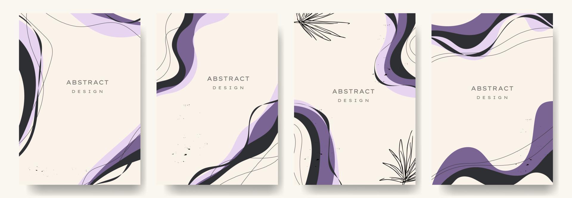 Modern abstract vector backgrounds.minimal trendy style. various shapes set up design templates good for background  card greeting wallpaper brochure flier invitation and other. vector illustration