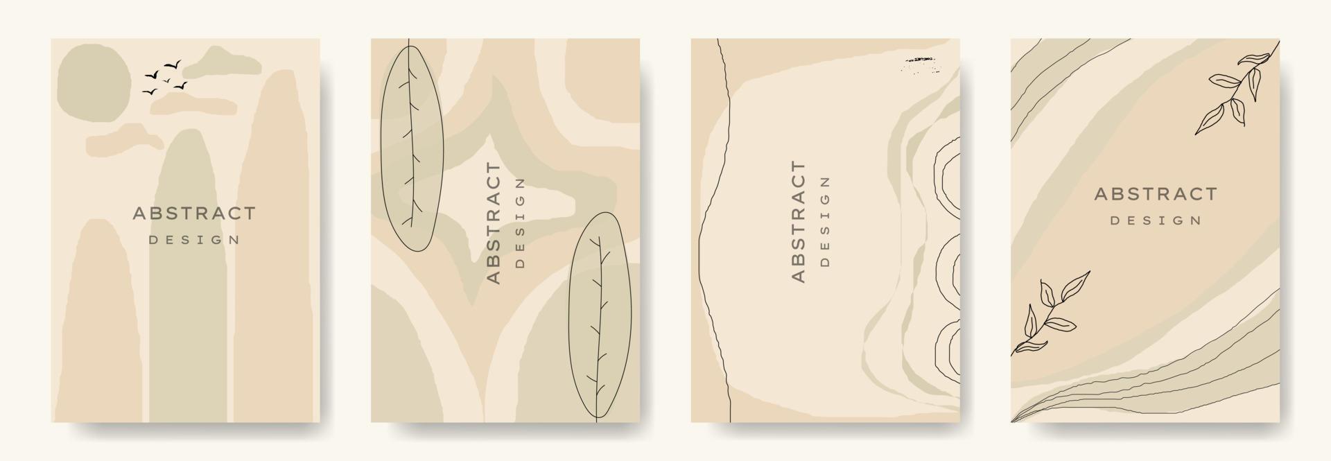 Modern abstract vector backgrounds.minimal trendy style. various shapes set up design templates good for background  card greeting wallpaper brochure flier invitation and other. vector illustration