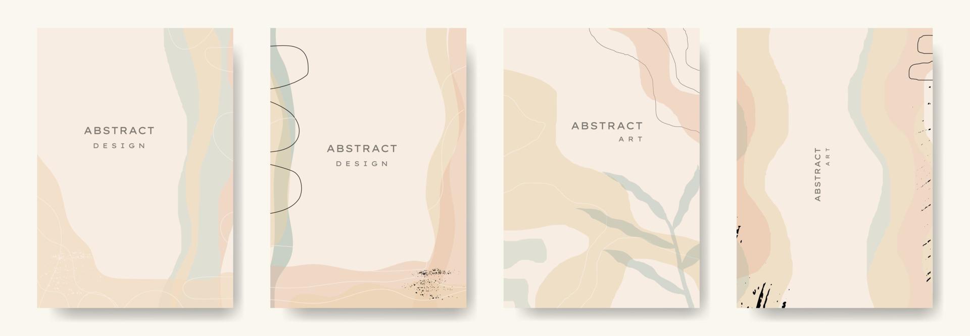 Modern abstract vector backgrounds.minimal trendy style. various shapes set up design templates good for background  card greeting wallpaper brochure flier invitation and other. vector illustration