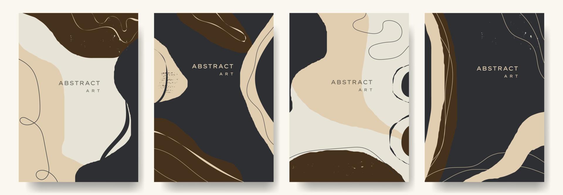 Modern abstract vector backgrounds.minimal trendy style. various shapes set up design templates good for background  card greeting wallpaper brochure flier invitation and other. vector illustration