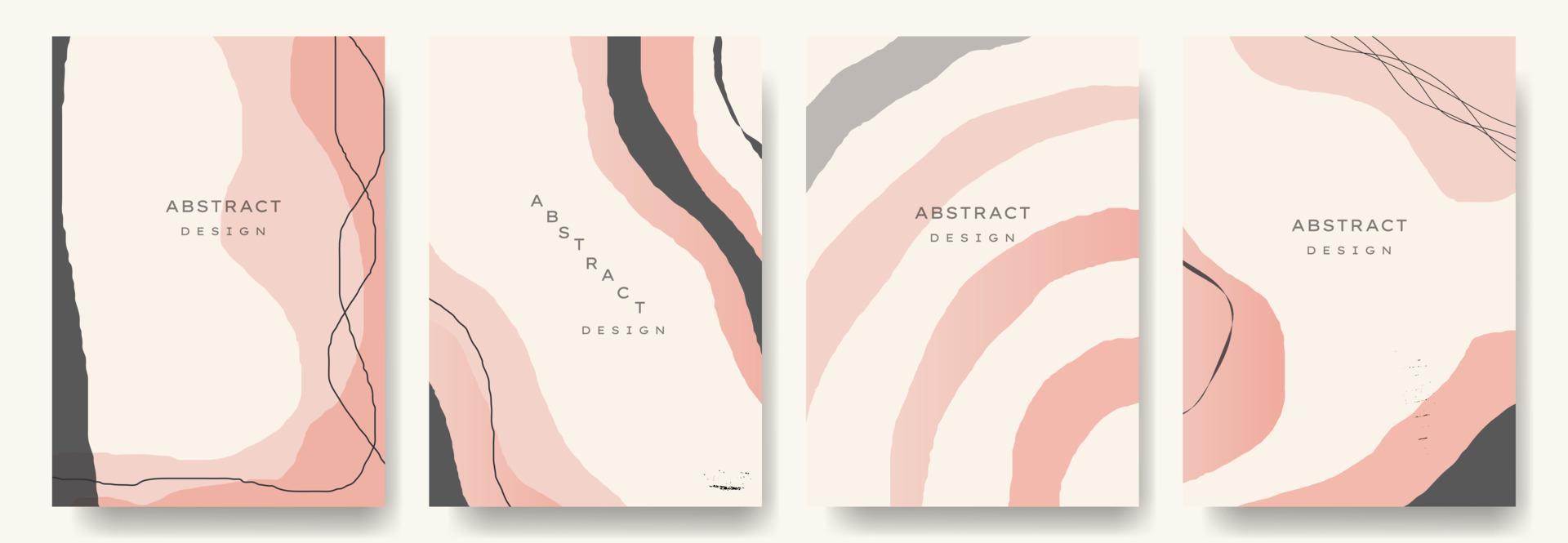 Modern abstract vector backgrounds.minimal trendy style. various shapes set up design templates good for background  card greeting wallpaper brochure flier invitation and other. vector illustration